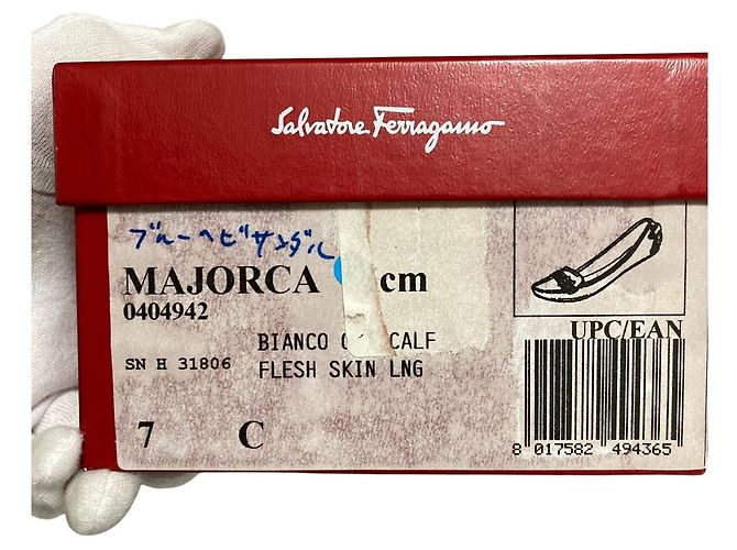 Sandali in Python Salvatore Ferragamo Blu - vista 12