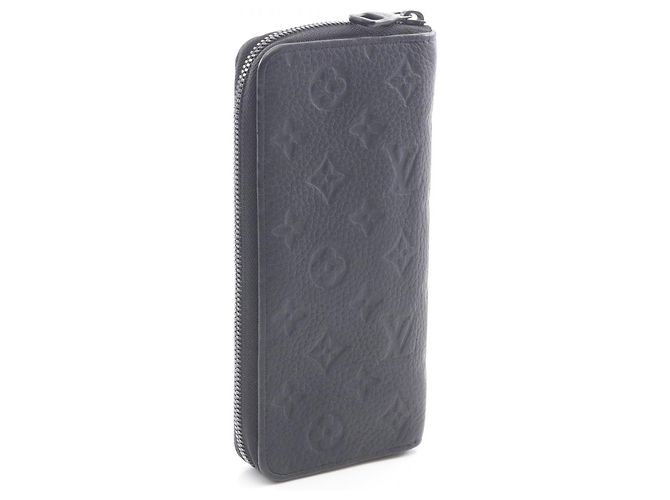 Louis Vuitton Taurillon Leather Zippy Wallet Black - view 2