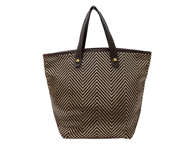 Borsa Hermès Kaba Chennai PM Marrone - vista 2