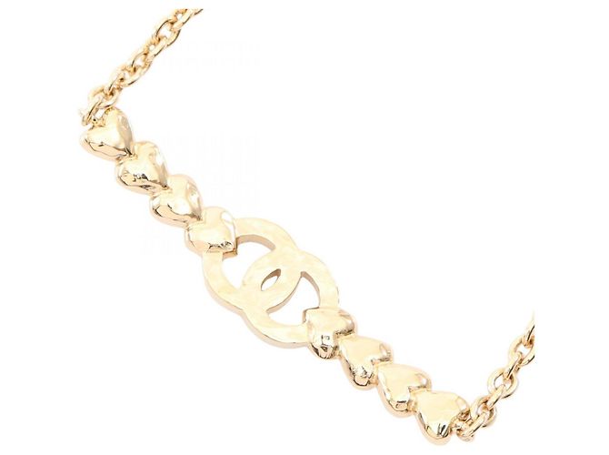Collana a forma di cuore con il logo Coco di Chanel D'oro - vista 2