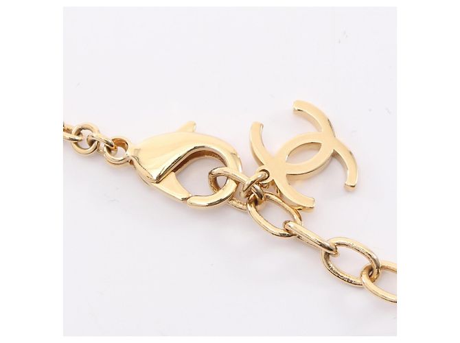 Collana a forma di cuore con il logo Coco di Chanel D'oro - vista 4
