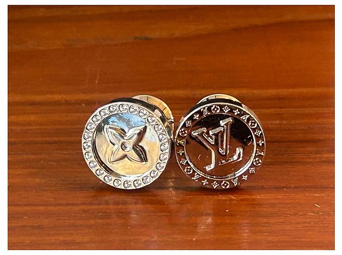 Louis Vuitton Cufflinks Silvery - view 2