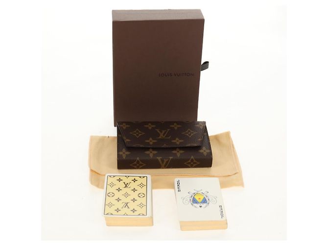 ASTUCCIO PER CARTE DA GIOCO MONOGRAMMA LOUIS VUITTON M58648 LV Auth 155282V - vista 12