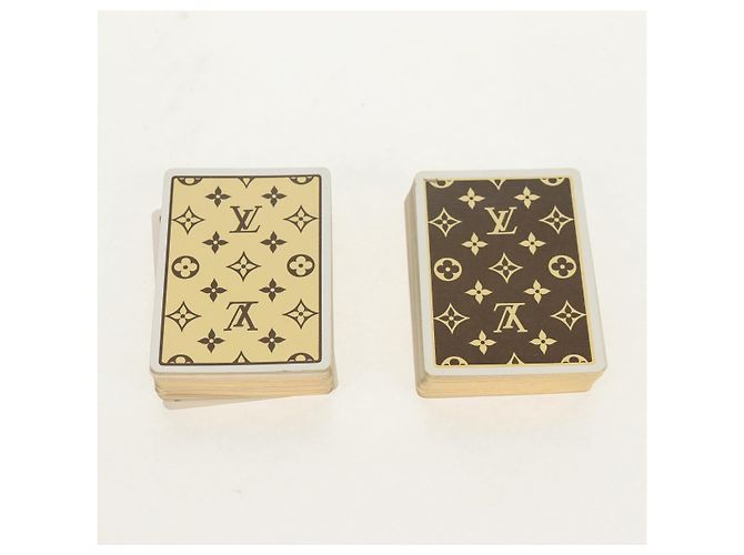 ASTUCCIO PER CARTE DA GIOCO MONOGRAMMA LOUIS VUITTON M58648 LV Auth 155282V - vista 23