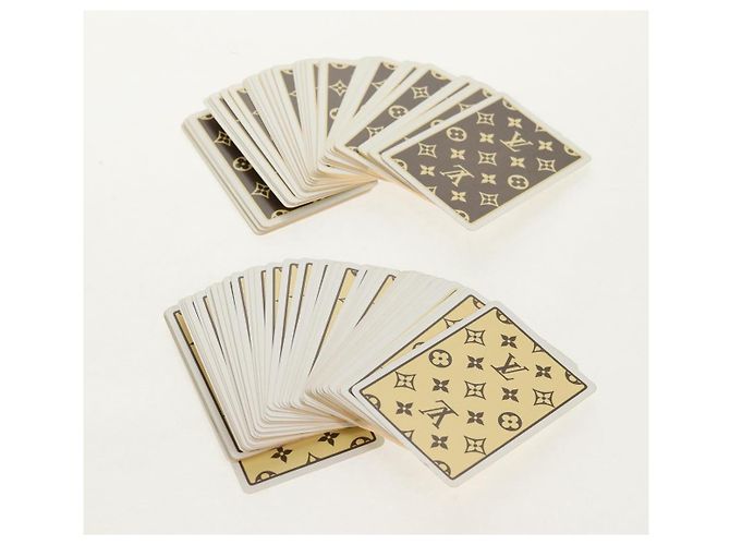 ASTUCCIO PER CARTE DA GIOCO MONOGRAMMA LOUIS VUITTON M58648 LV Auth 155282V - vista 25