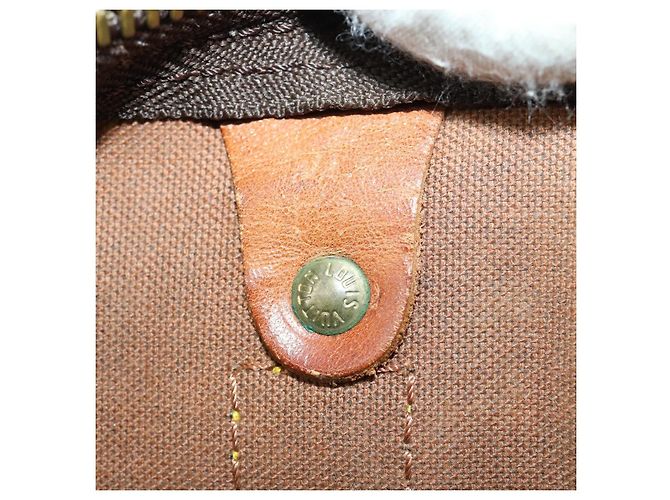 LOUIS VUITTON Borsa Boston Monogram Keepall 50 M41426 LV Auth 155487 Monogramma - vista 12