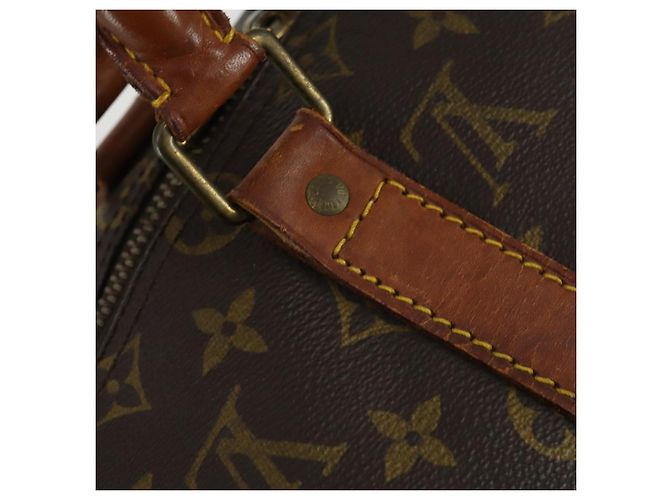 LOUIS VUITTON Borsa Boston Monogram Keepall 50 M41426 LV Auth 155487 Monogramma - vista 18