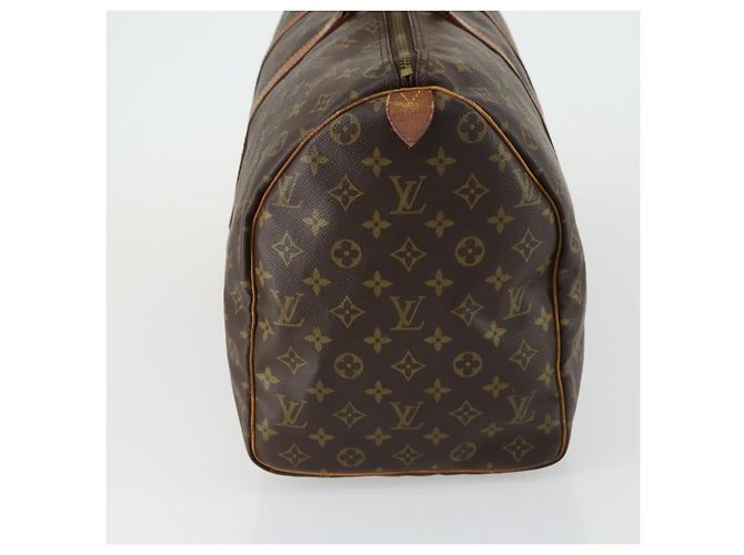 LOUIS VUITTON Borsa Boston Monogram Keepall 50 M41426 LV Auth 155487 Monogramma - vista 4