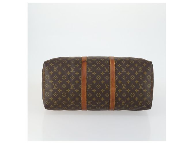 LOUIS VUITTON Borsa Boston Monogram Keepall 50 M41426 LV Auth 155487 Monogramma - vista 5