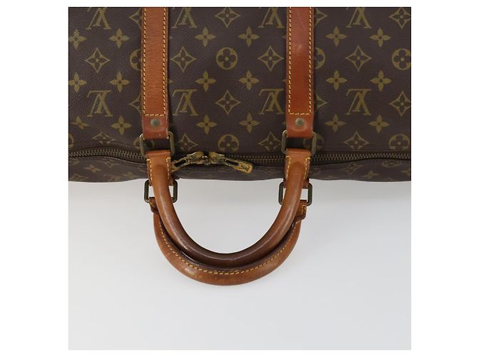 LOUIS VUITTON Borsa Boston Monogram Keepall 50 M41426 LV Auth 155487 Monogramma - vista 7