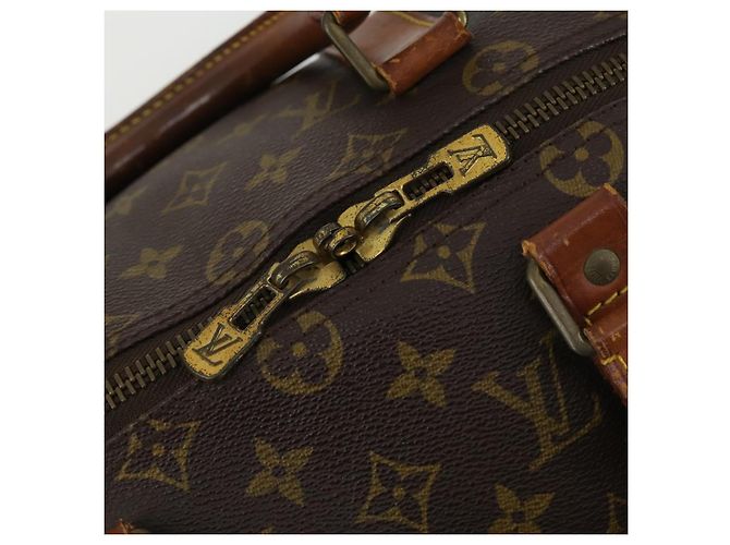 LOUIS VUITTON Borsa Boston Monogram Keepall 50 M41426 LV Auth 155487 Monogramma - vista 9