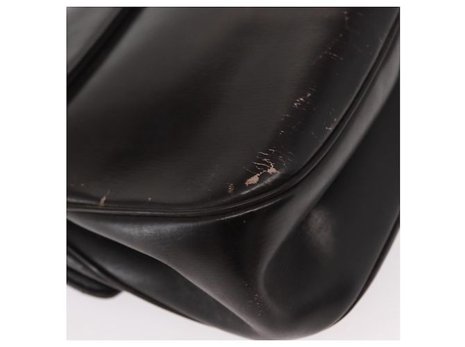 Borsa a mano in tela Trotter Christian Dior in pelle marrone e oro Auth 156377 - vista 15