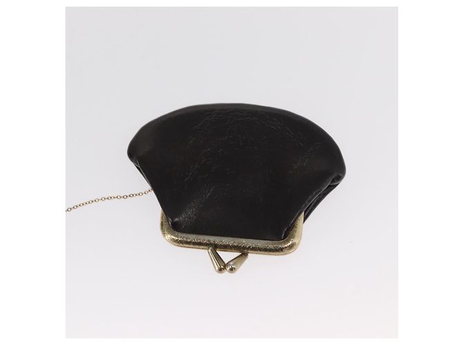 Borsa a mano in tela Trotter Christian Dior in pelle marrone e oro Auth 156377 - vista 22
