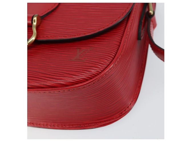 LOUIS VUITTON Epi Saint Cloud PM Shoulder Bag Red M52217 LV Auth 156355 - view 14