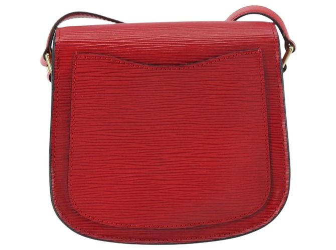 LOUIS VUITTON Epi Saint Cloud PM Shoulder Bag Red M52217 LV Auth 156355 - view 2