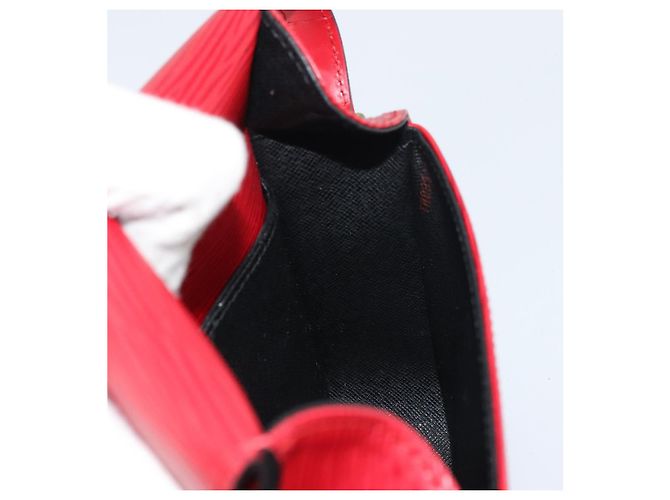 LOUIS VUITTON Epi Saint Cloud PM Shoulder Bag Red M52217 LV Auth 156355 - view 21