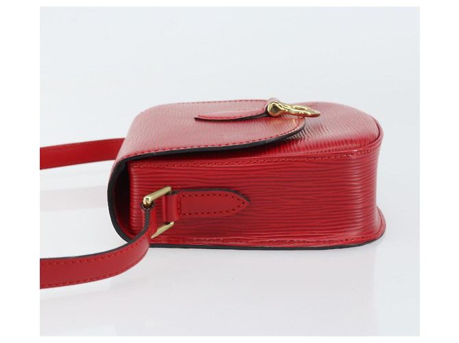 LOUIS VUITTON Epi Saint Cloud PM Shoulder Bag Red M52217 LV Auth 156355 - view 4