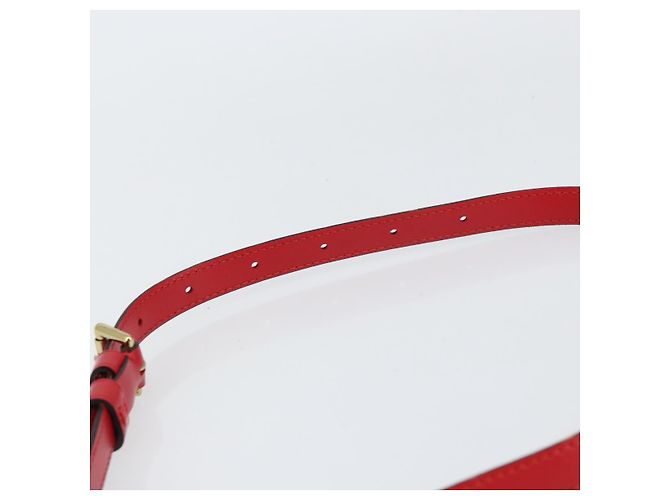 LOUIS VUITTON Epi Saint Cloud PM Shoulder Bag Red M52217 LV Auth 156355 - view 8