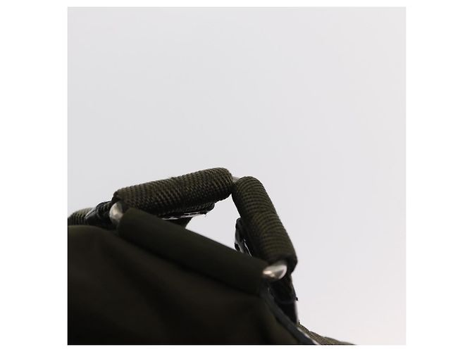 PRADA Rucksack aus Nylon grün silber authentisch kk575 - Ansicht 15