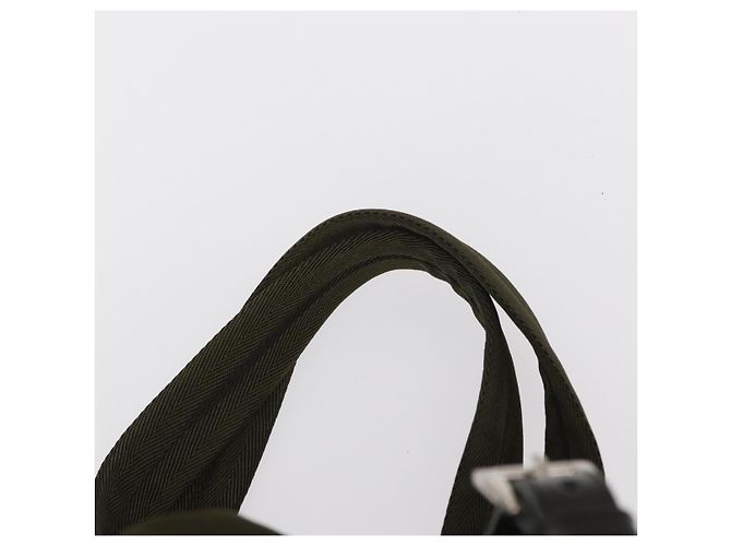 PRADA Rucksack aus Nylon grün silber authentisch kk575 - Ansicht 16