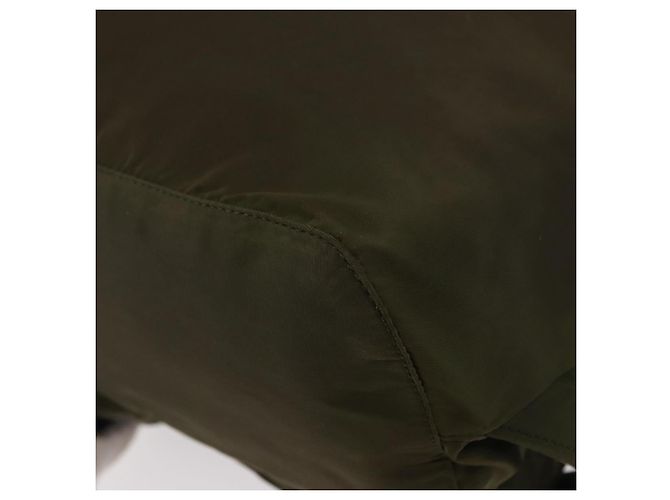 PRADA Rucksack aus Nylon grün silber authentisch kk575 - Ansicht 20