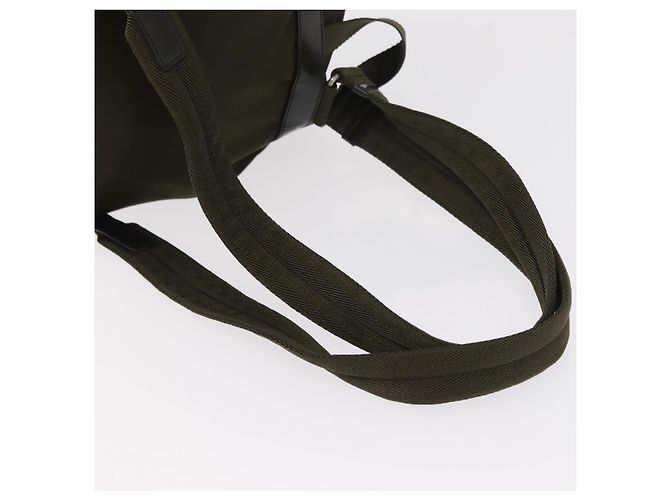 PRADA Rucksack aus Nylon grün silber authentisch kk575 - Ansicht 9