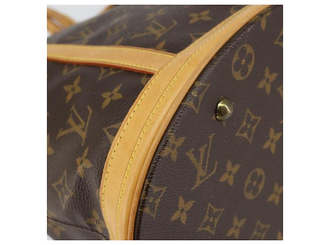 LOUIS VUITTON Borsa a Spalla Monogram Bucket GM M42236 LV Auth 156566 Monogramma - vista 15
