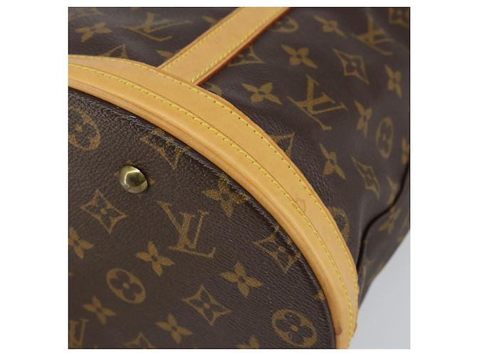 LOUIS VUITTON Borsa a Spalla Monogram Bucket GM M42236 LV Auth 156566 Monogramma - vista 8