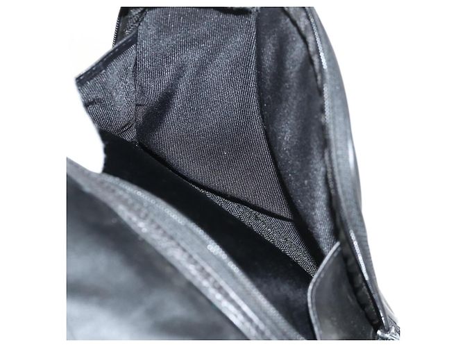Zaino Valentino in nylon e pelle nero e oro Auth BA8694 D'oro - vista 19