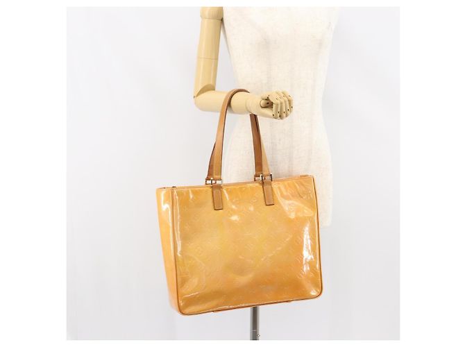 LOUIS VUITTON Borsa Columbus Monogram Vernis Rosa Marshmallow M91032 Auth ep12223 - vista 22