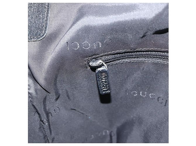 Borsa a Spalla GUCCI Jackie in Nylon Nero Argento 001 3355 1781 Auth ep12448 - vista 21