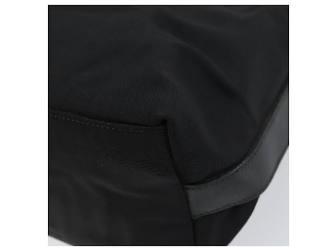 Borsa a mano GUCCI in nylon smaltato nero e argento 000 0602 3754 Auth ep12353 - vista 16