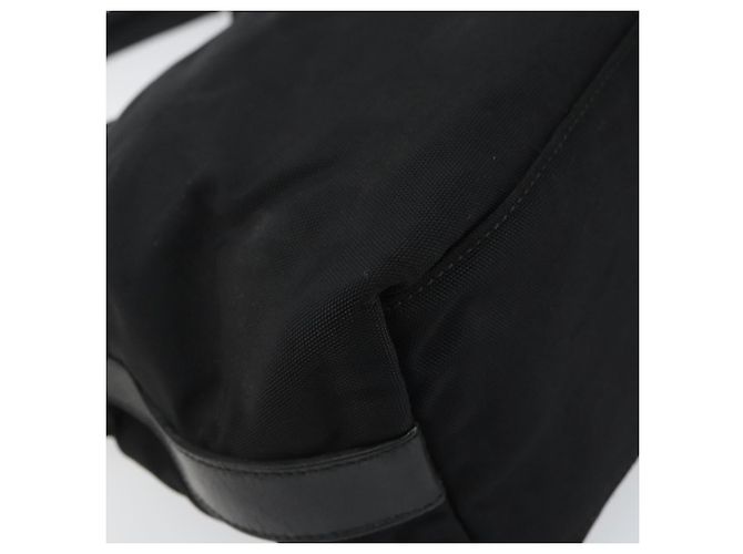 Borsa a mano GUCCI in nylon smaltato nero e argento 000 0602 3754 Auth ep12353 - vista 17