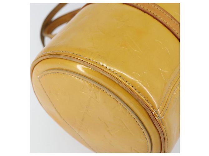 LOUIS VUITTON Borsa a Mano Monogram Vernis Bedford Beige M91006 LV Auth ep12417 - vista 15