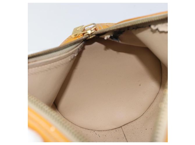 LOUIS VUITTON Borsa a Mano Monogram Vernis Bedford Beige M91006 LV Auth ep12417 - vista 20