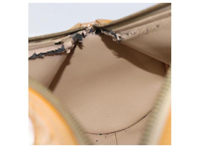 LOUIS VUITTON Borsa a Mano Monogram Vernis Bedford Beige M91006 LV Auth ep12417 - vista 21