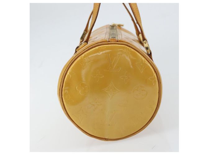 LOUIS VUITTON Borsa a Mano Monogram Vernis Bedford Beige M91006 LV Auth ep12417 - vista 4
