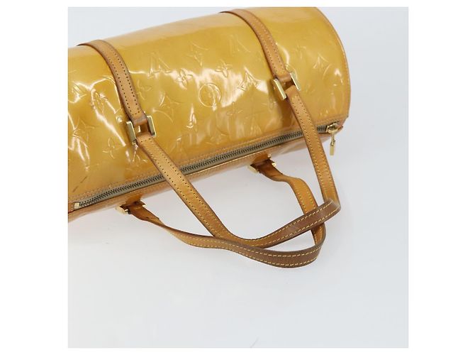 LOUIS VUITTON Borsa a Mano Monogram Vernis Bedford Beige M91006 LV Auth ep12417 - vista 7