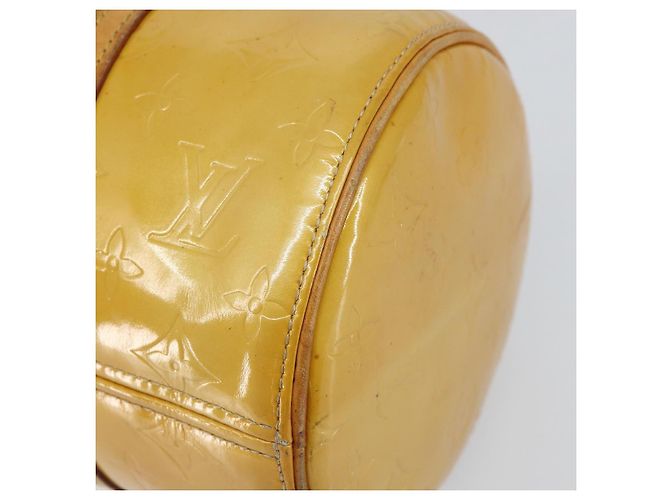 LOUIS VUITTON Borsa a Mano Monogram Vernis Bedford Beige M91006 LV Auth ep12417 - vista 8