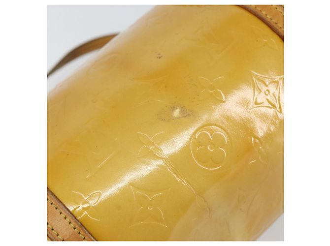 LOUIS VUITTON Borsa a Mano Monogram Vernis Bedford Beige M91006 LV Auth ep12417 - vista 9