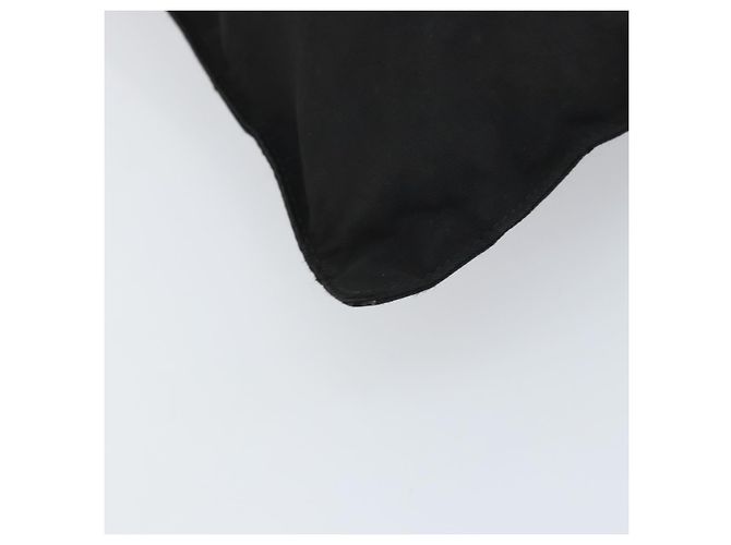 Borsa a Spalla PRADA Nylon Argento Nero Auth ep12326 - vista 16