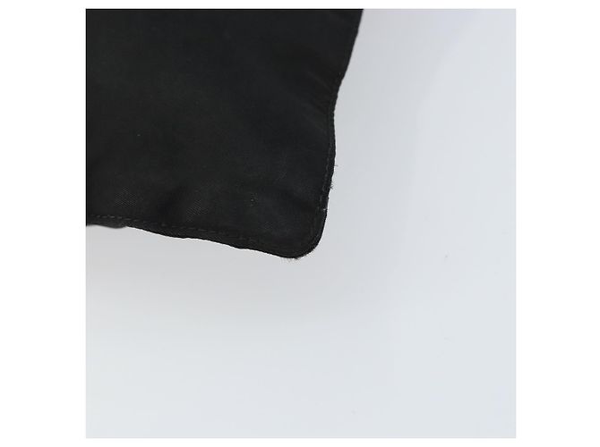 Borsa a Spalla PRADA Nylon Argento Nero Auth ep12326 - vista 9