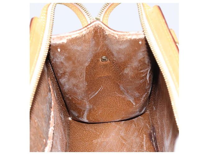LOUIS VUITTON Borsa Forsyth Monogram Vernis Bronzo M91113 LV Auth ep12259 - vue 20