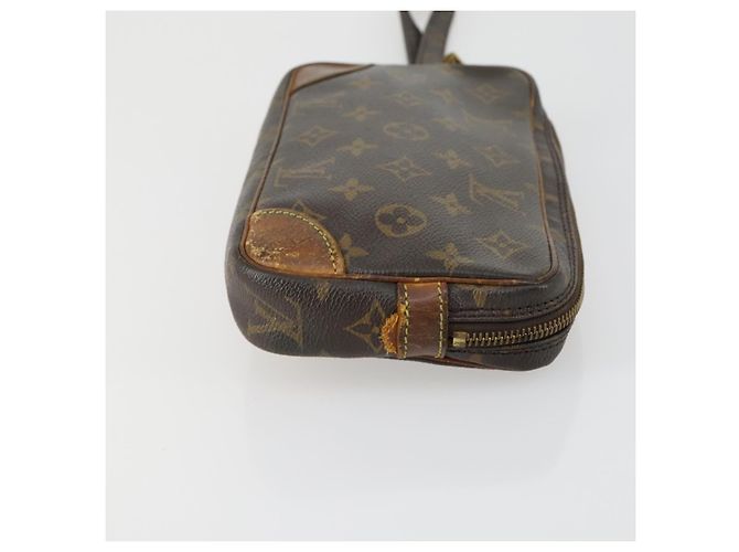 LOUIS VUITTON Clutch Monogram Taiga 2 Set LV Auth 158725 Monogramma - vista 12