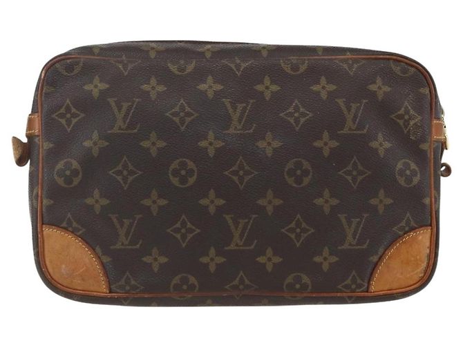 LOUIS VUITTON Clutch Compiegne 28 M51845 Auth LV ka817 Monogramma - vista 2