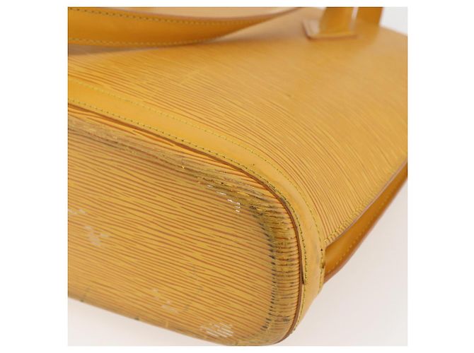 LOUIS VUITTON Borsa a Spalla Epi Lussac Gialla M52289 LV Auth 159707 Giallo - vista 16