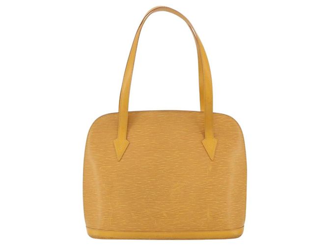 LOUIS VUITTON Borsa a Spalla Epi Lussac Gialla M52289 LV Auth 159707 Giallo - vista 2