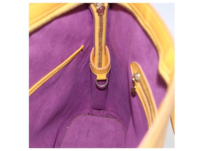 LOUIS VUITTON Borsa a Spalla Epi Lussac Gialla M52289 LV Auth 159707 Giallo - vista 21