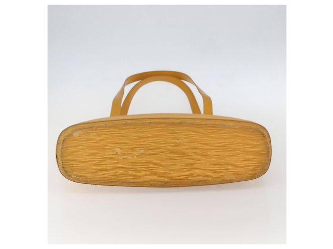 LOUIS VUITTON Borsa a Spalla Epi Lussac Gialla M52289 LV Auth 159707 Giallo - vista 5