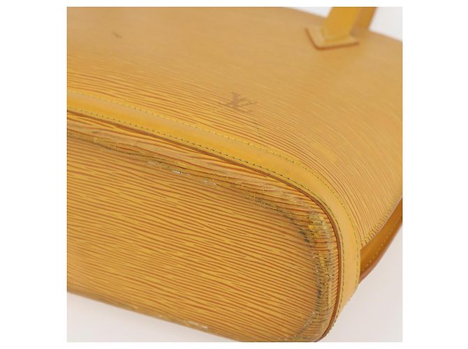LOUIS VUITTON Borsa a Spalla Epi Lussac Gialla M52289 LV Auth 159707 Giallo - vista 8